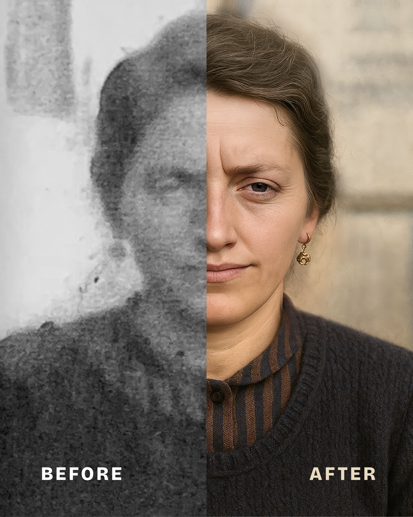 Ancestral Headshot Recreation