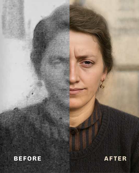 Ancestral Headshot Recreation